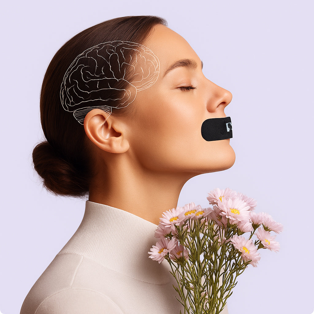 RestUp Kamille Mondtape | Slaap Eindelijk Door – Natuurlijk & Zonder Medicatie