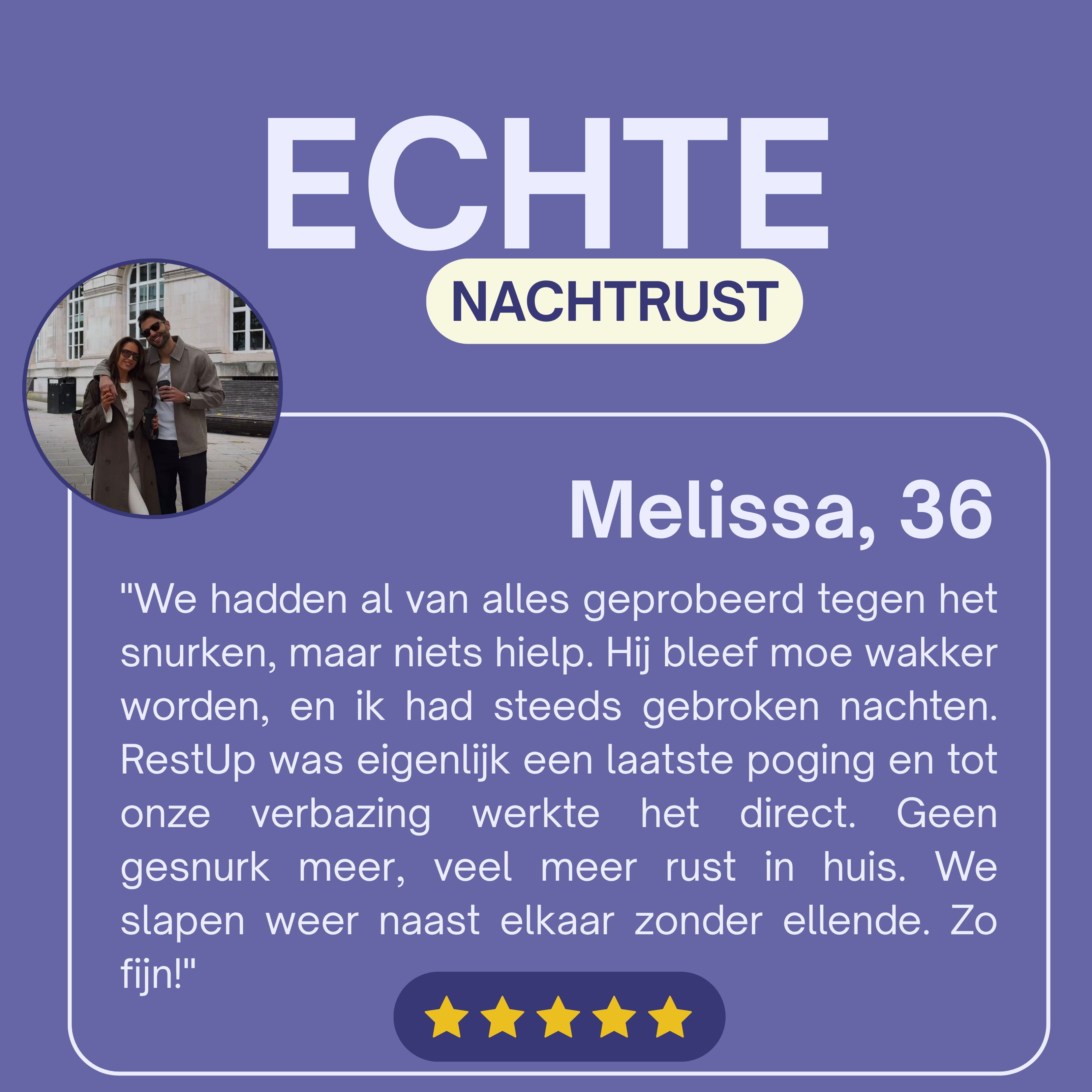 RestUp Kamille Neusstrips | Slaap Eindelijk Door – Natuurlijk & Zonder Medicatie