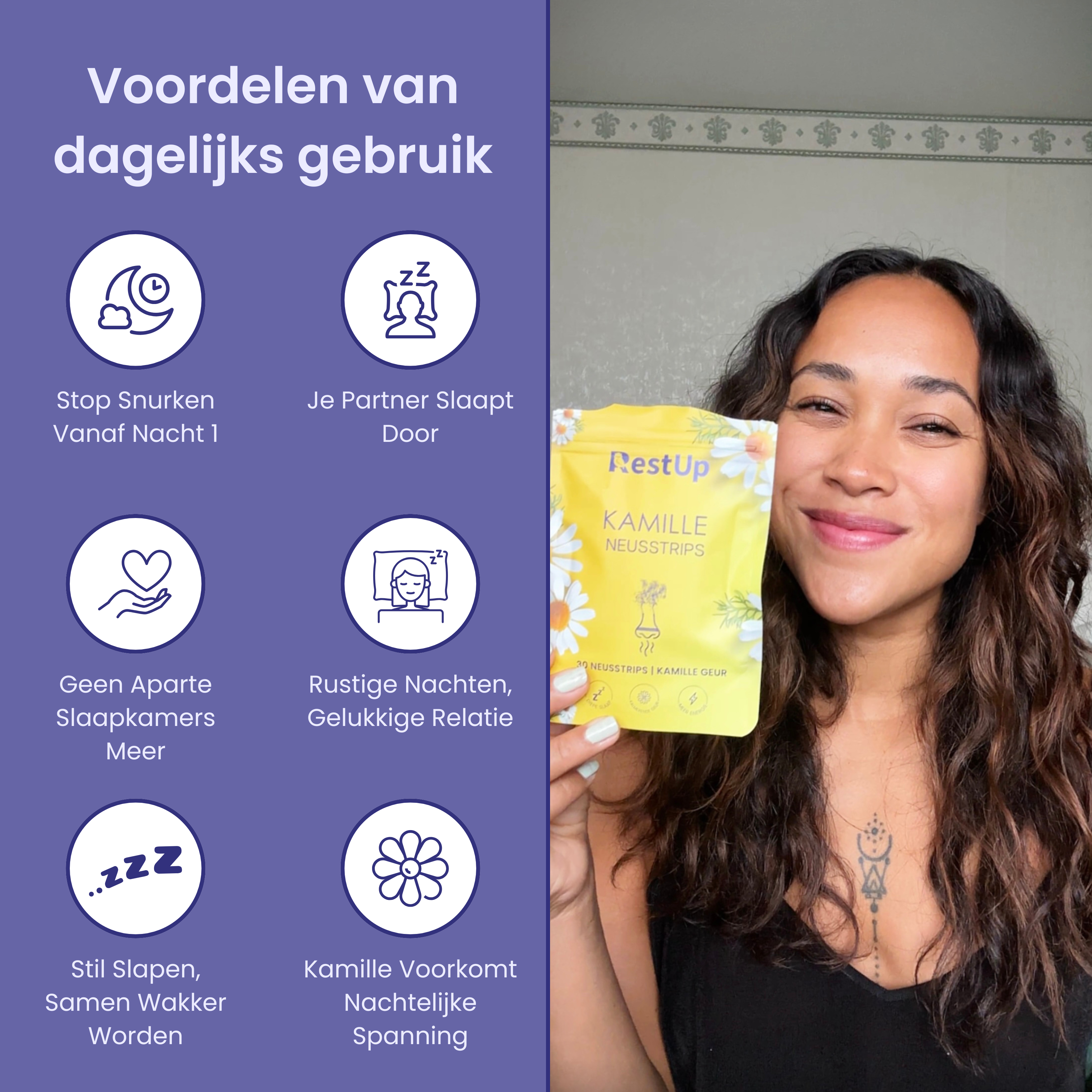 Kamille Neusstrips | Slaap Eindelijk Door – Natuurlijk & Zonder Medicatie