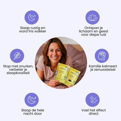 BUNDEL DEAL | Kamille Mondtape & Neusstrips - Slaap Natuurlijk Door