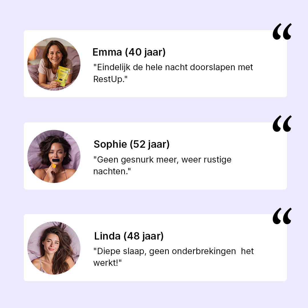 BUNDEL DEAL | Kamille Mondtape & Neusstrips - Slaap Natuurlijk Door