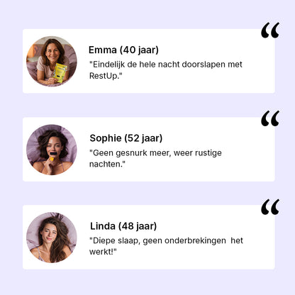RestUp Kamille Mondtape | Slaap Eindelijk Door – Natuurlijk & Zonder Medicatie
